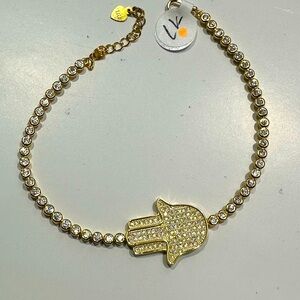 925 sterling silverHamsa bracelet
